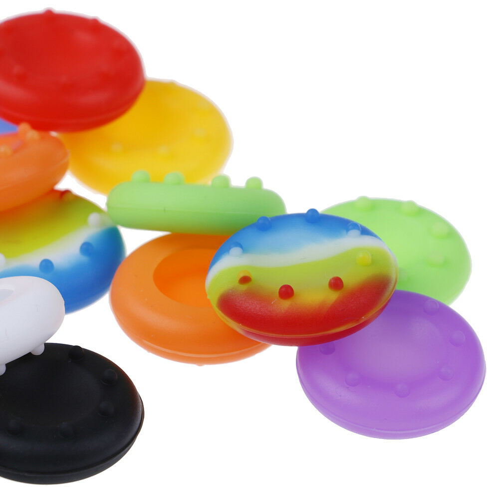 1Set silico thumb stick grip cover for PS4 XBox one controller thumb stic.l8