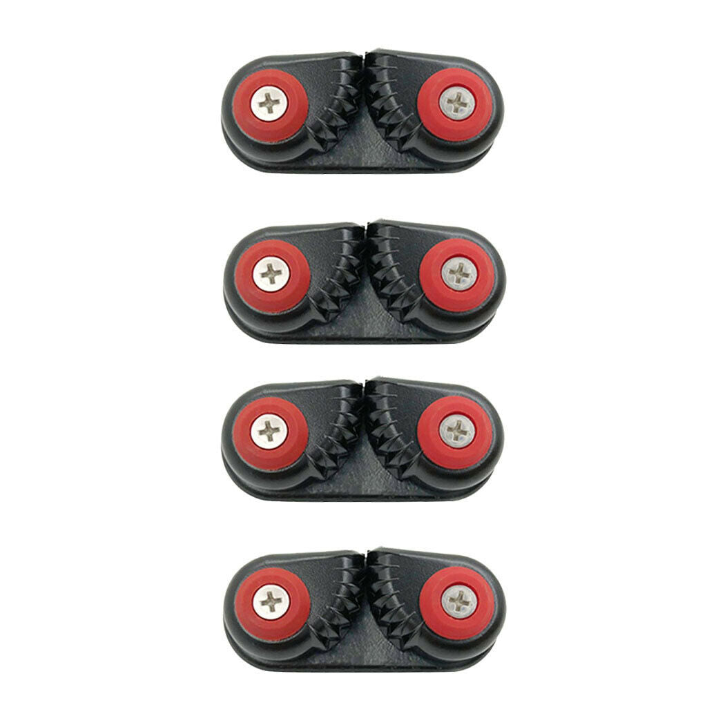 4pcs Sailboat Cam Cleat Kayak Anchor Cam Cleat Marine Hardwares 15mm Line