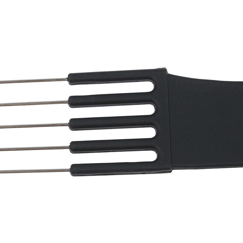 1×Barber Salon Double Sided Tooth Hair Comb Steel Needle Tail Comb Hairdr.l8