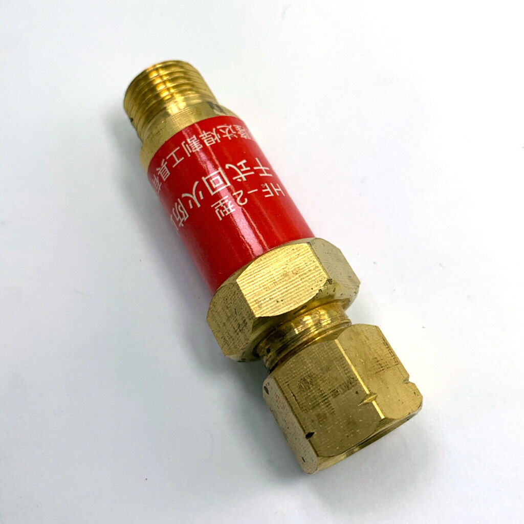 Oxygen Acetylene Flashback Arrestors Set Regulator End 19mm Threads