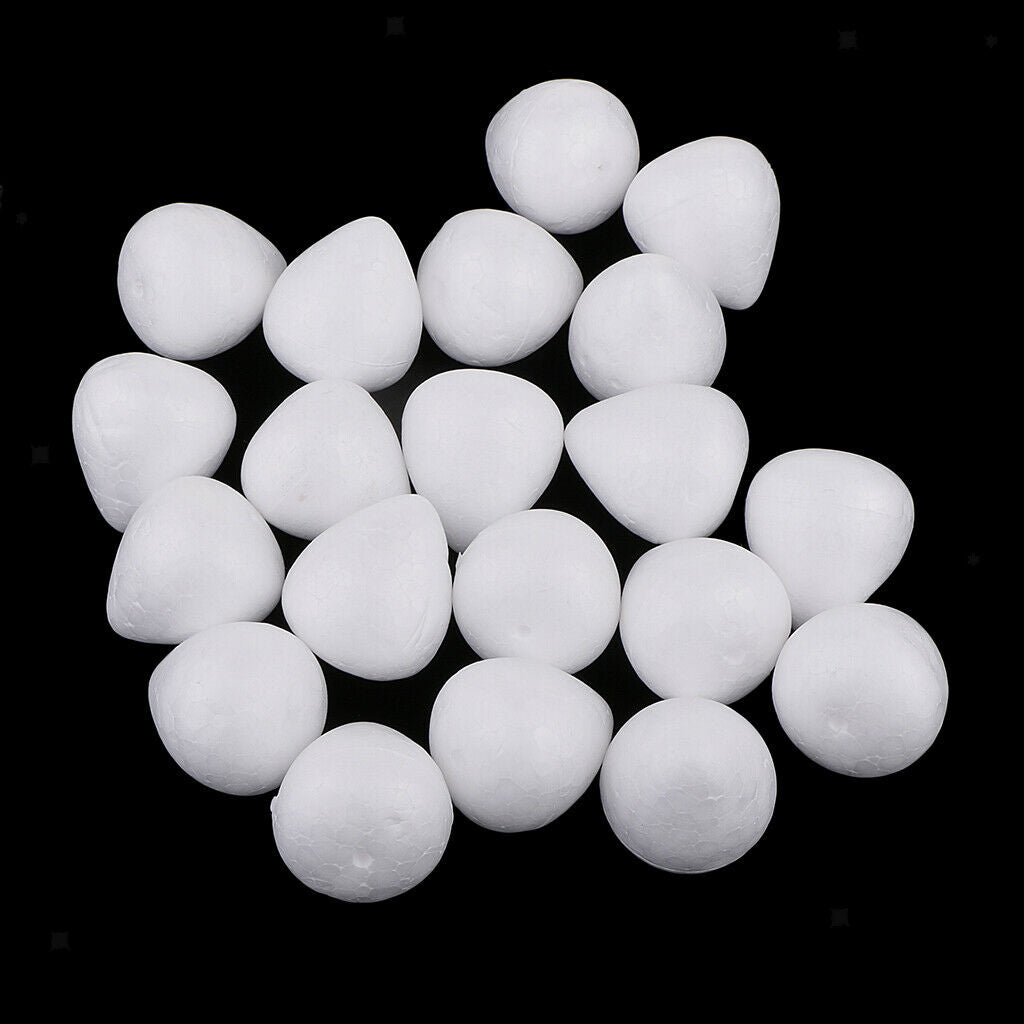 40Sets Styrofoam Foam Party Decors DIY Kids Creative Painting Supplies