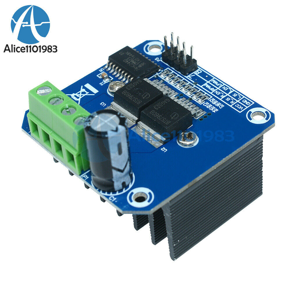 5PCS DC 43A Double BTS7960B Stepper Motor Driver H-Bridge PWM For Arduino DIY