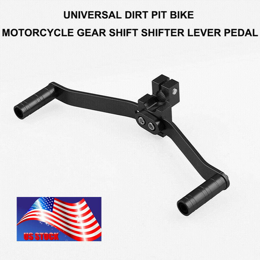Dual/2 Way Motorcycle Aluminum Gear Shift Lever Footrest Pedal Shifter US STOCK