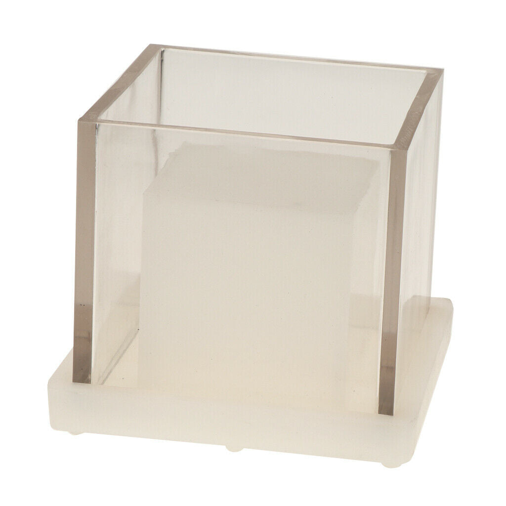 Plastic Square Tube Shape Candle Making Mould Candle Mold for Handmade Craft