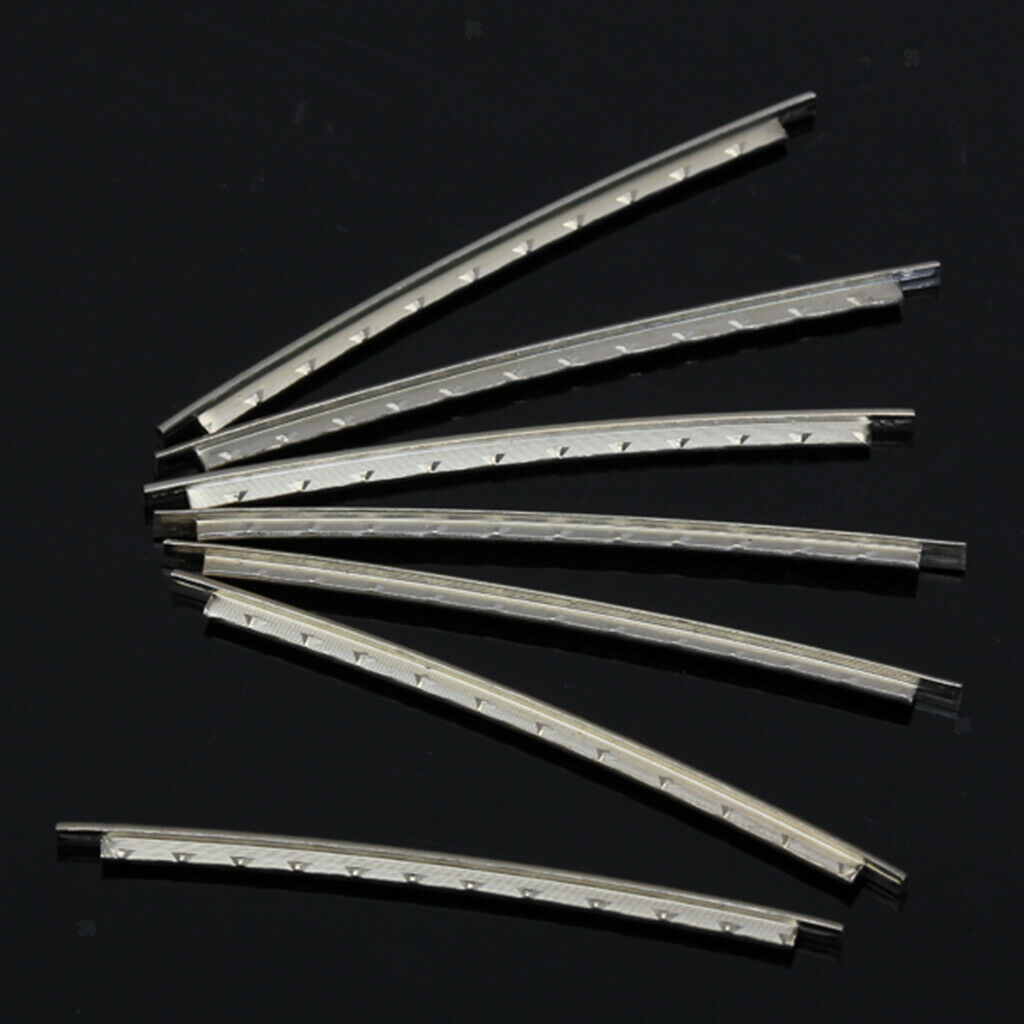 Guitar Bridge Assembly Kit + 24pcs Guitar Fret Wire Fretwire 2.2mm Width
