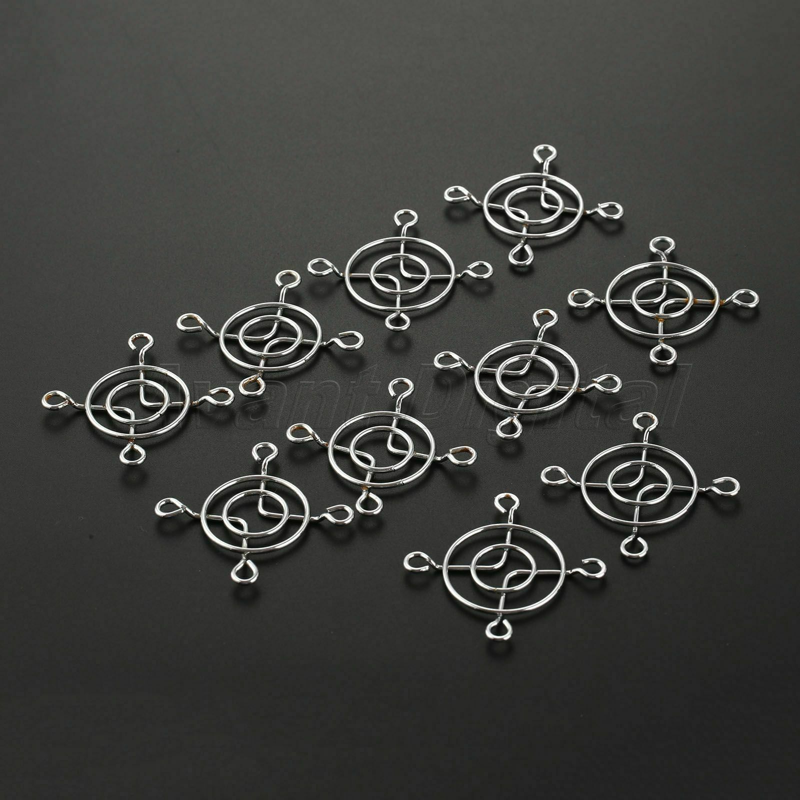 10 Pcs Metal Grill Protector Finger Guard Provides Added Safety Size 40*40mm