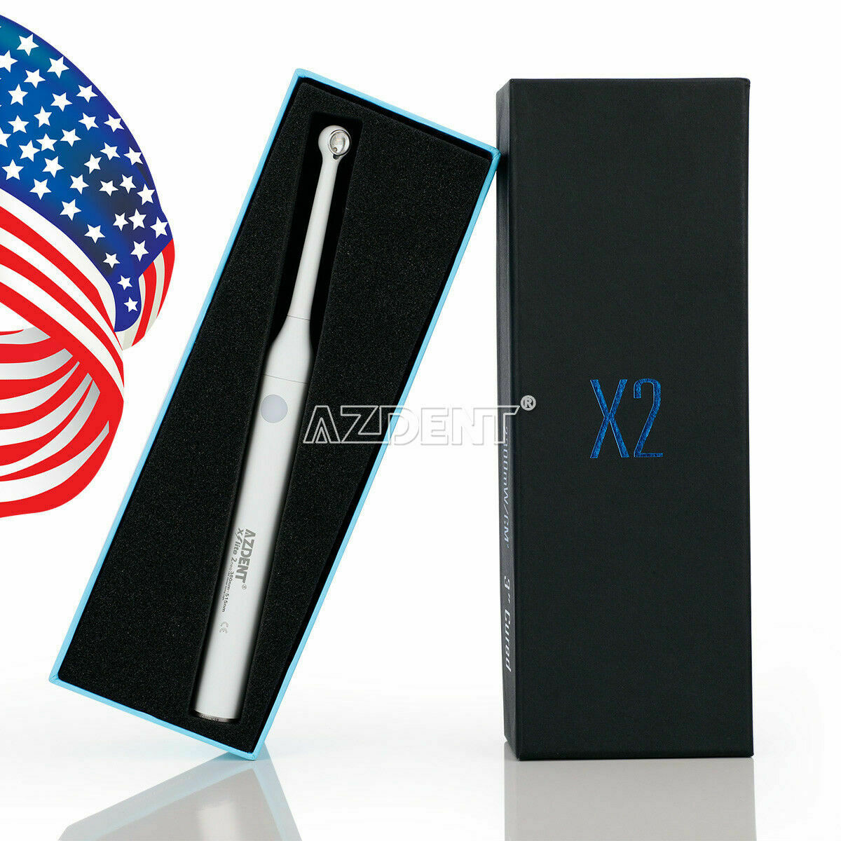 10PCS Denta X2 Curing Light 2300mW/cm² High Power l Broad Band LED UPS