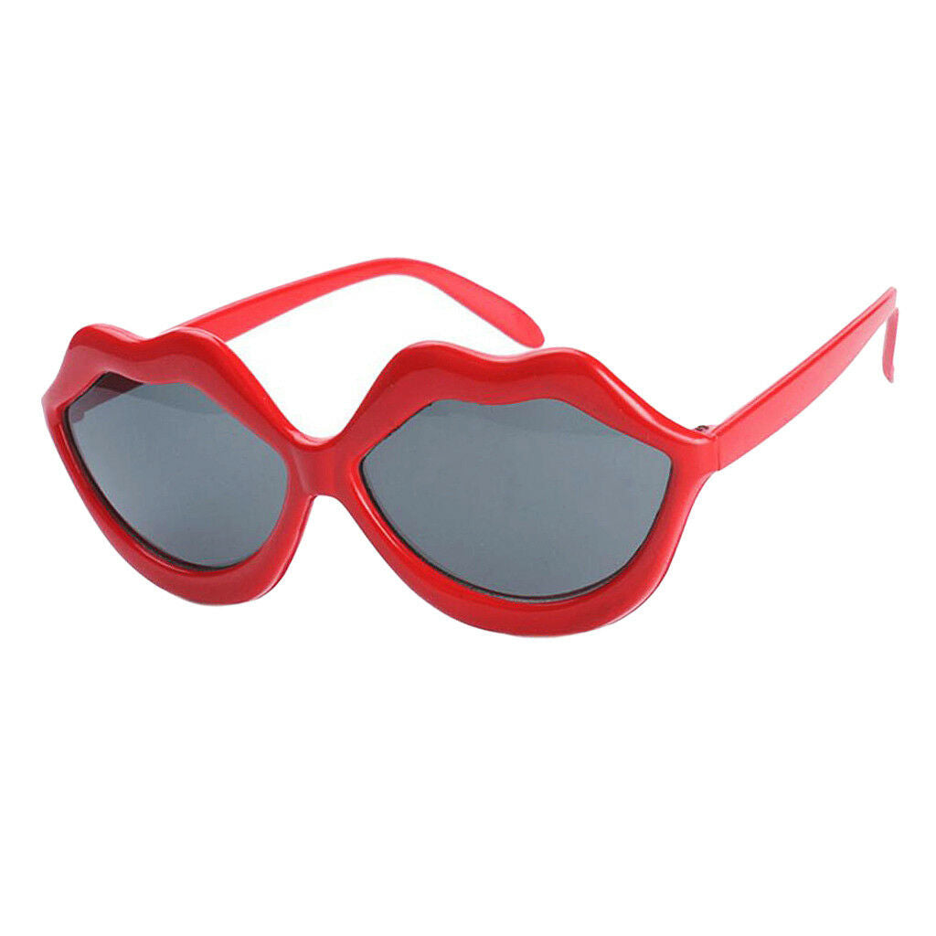 Red Lip Kissing Glasses Sunglasses Wedding Girls Night out Costume Accessory