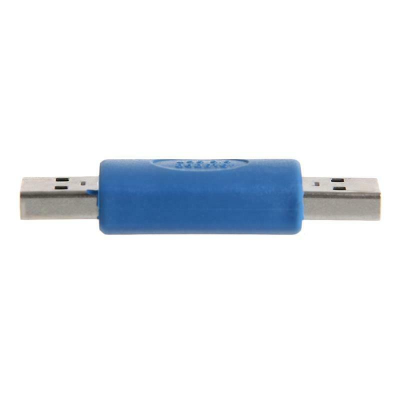 New USB 3.0 A Male To A Male M-M Coupler Adapter Connector