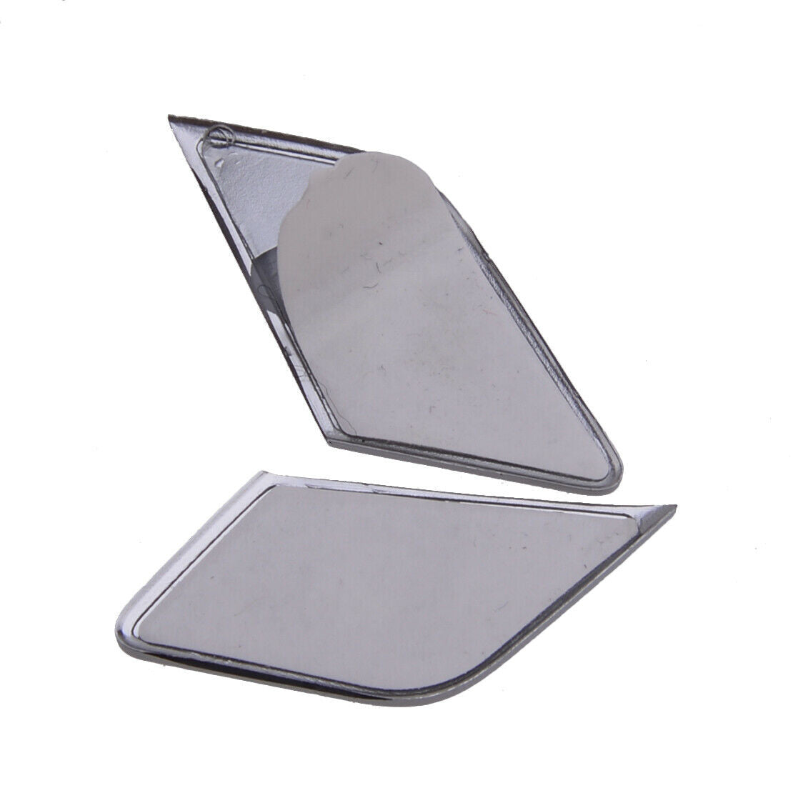 4x Chrome Door Lock Switch Button Cover Set Fit for Mercedes Benz W205 W213 X253