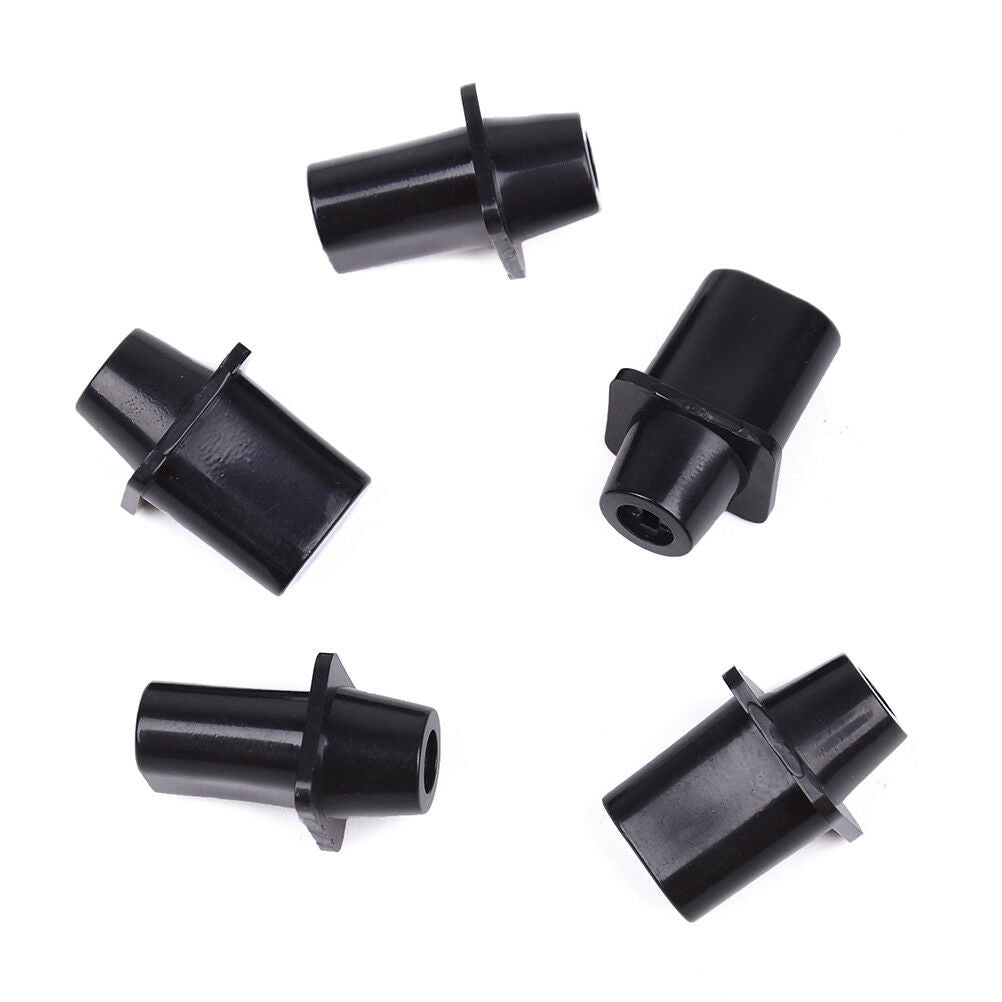 5Pcs Switch cap tip top-hat switch tip black for guitar paY1