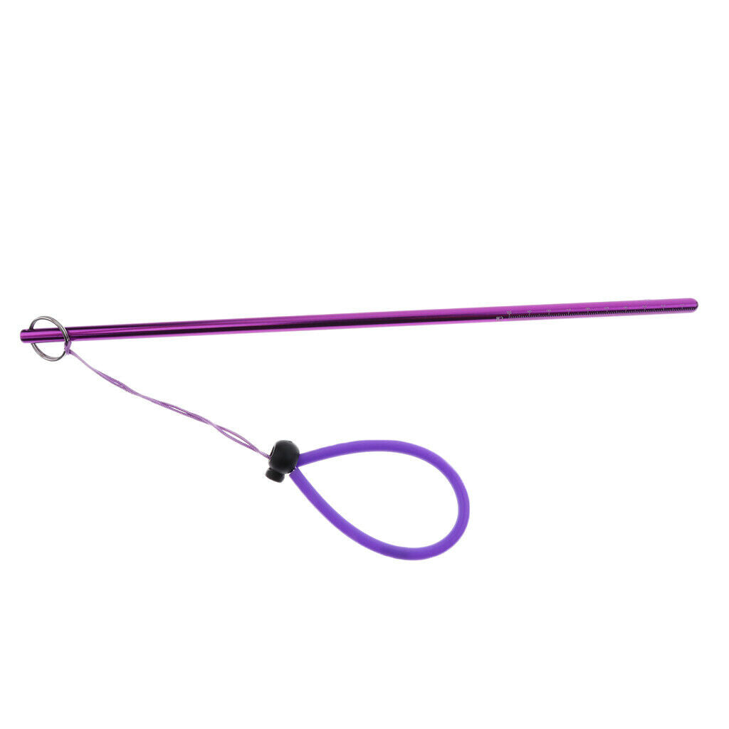 Scuba Diving Stick Pointer Rod Underwater Lobster Stick with Landyard Purple