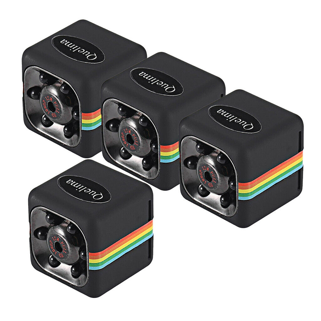 4x Mini DVR Camera Full HD Car   Cam 120° IR Night Vision Video Recorder