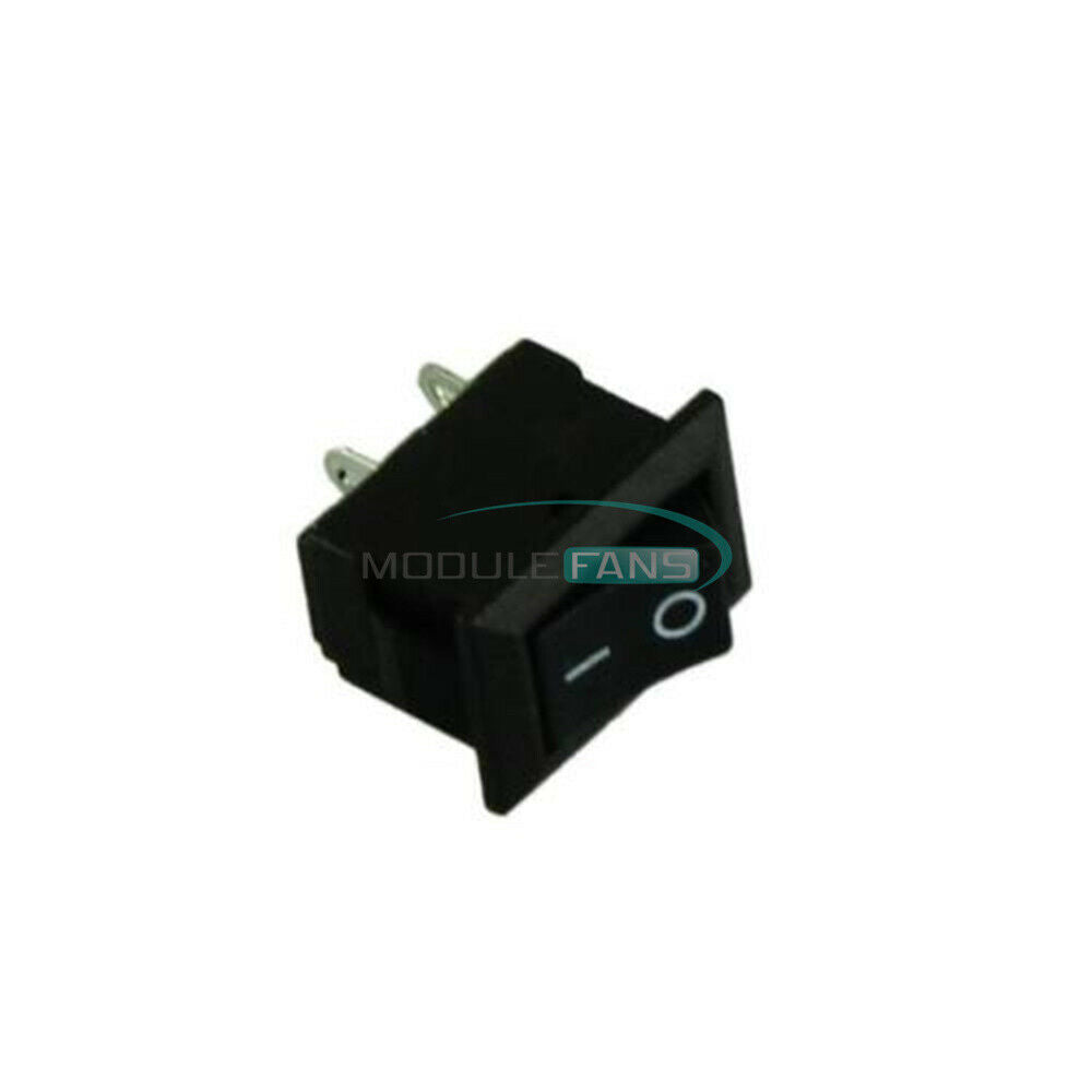 5PCS 6A Car Truck Boat Round Rocker 2 Pin KCD1-101 ON OFF Toggle SPST Switch