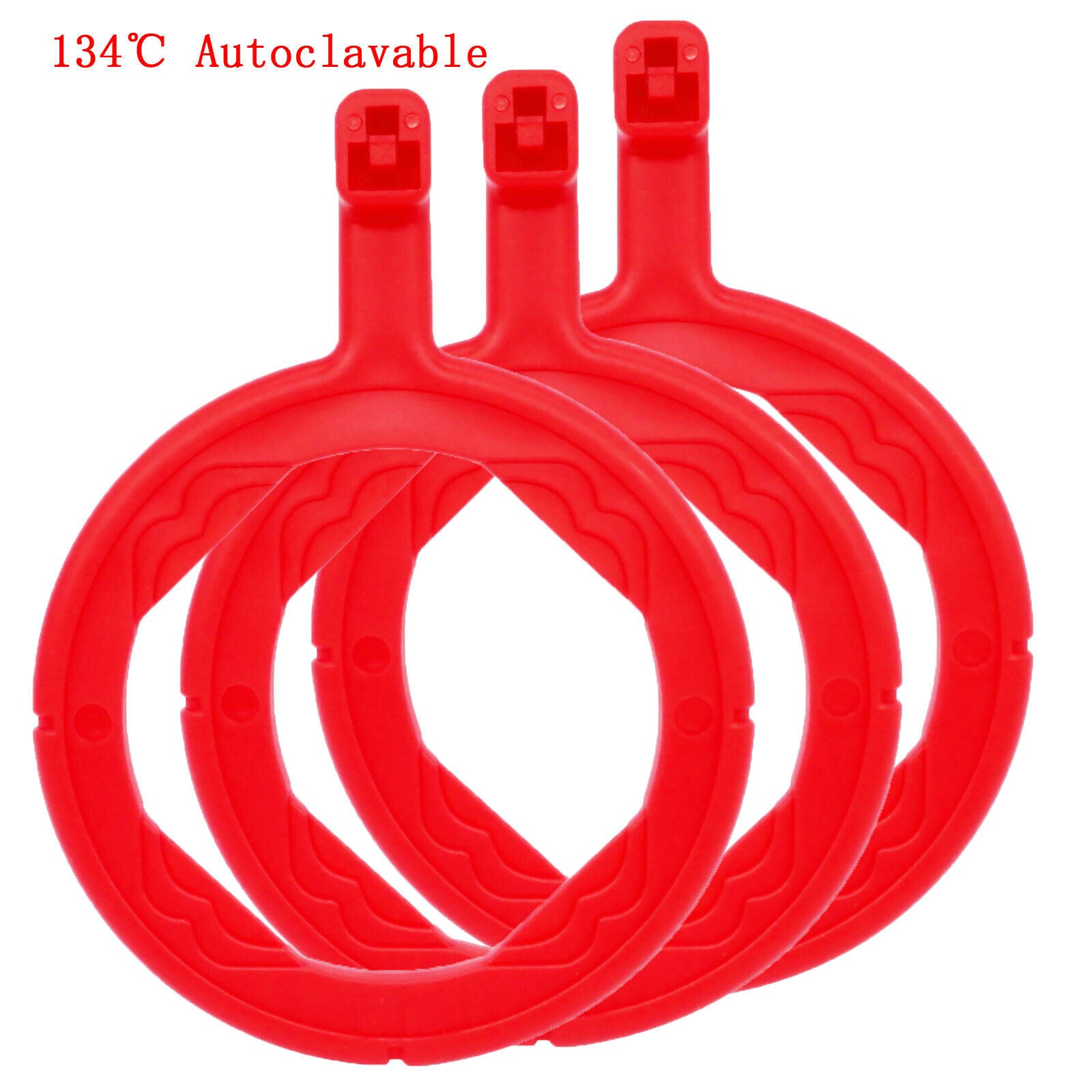 Dental Aiming Rings for X-RAY Positioning System XCP Rinn FPS 3000 Oral Red-3PCS