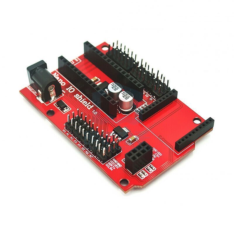 New Nano IO Shield Wireless Sensor Xbee NRF24L01 for Arduino 328p 7V-12V
