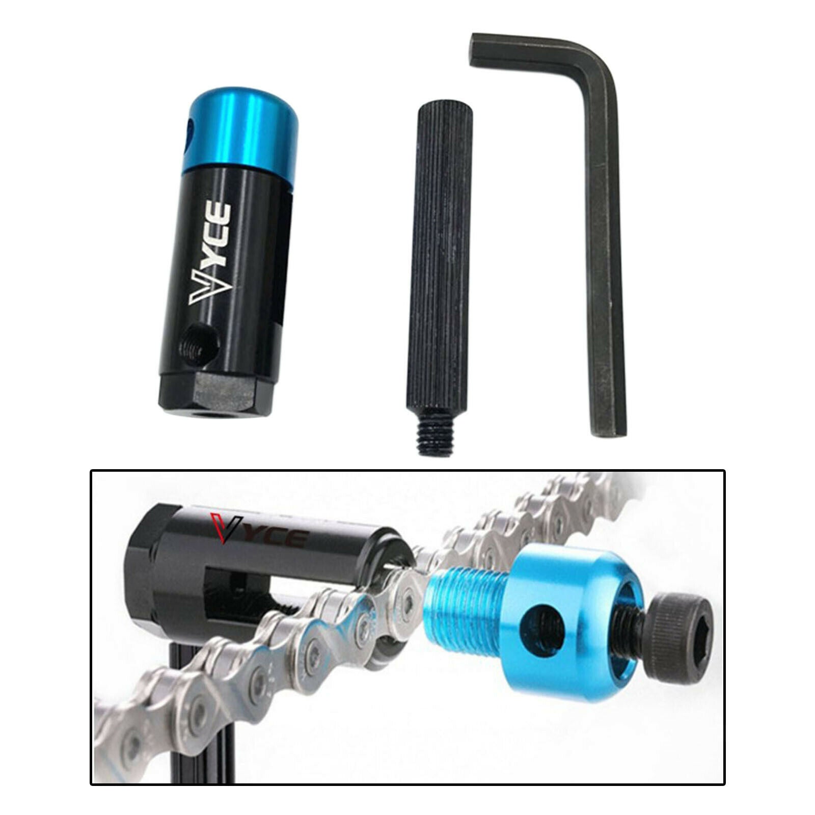 Chain Splitter Cutter Repair Breaker Tool Bicycle Buckle Link Pin Removal