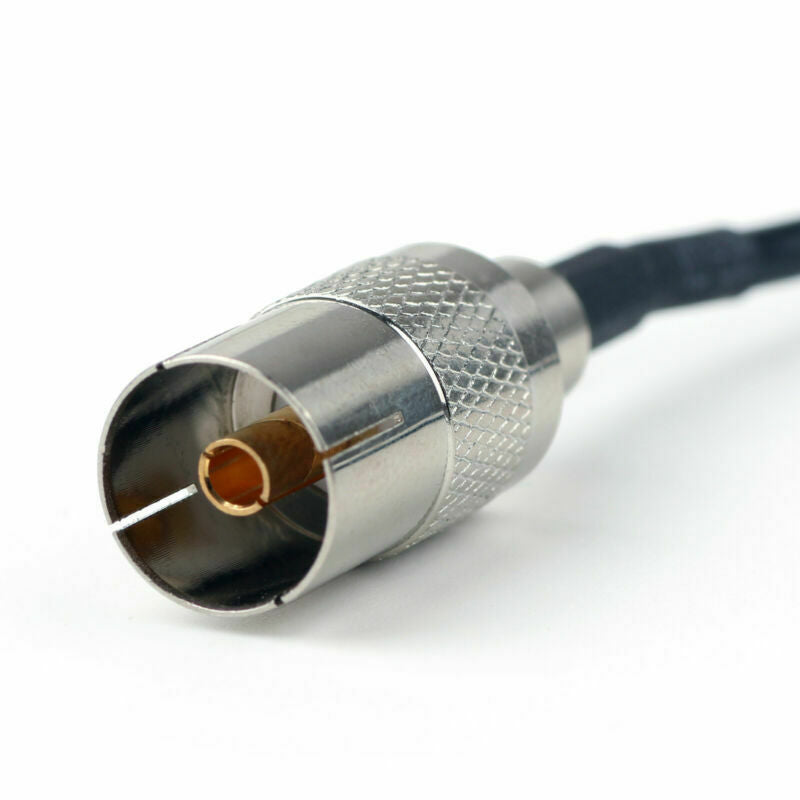 1m RG174 Cable IEC Female Jack to MCX Male Plug Straight Coax Pigtail 3ft  UA