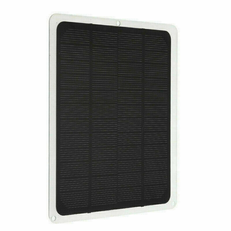 22W MPPT Solar Panel DC 12V & 5V Battery Charger Kit Maintainer Marine Boat RV