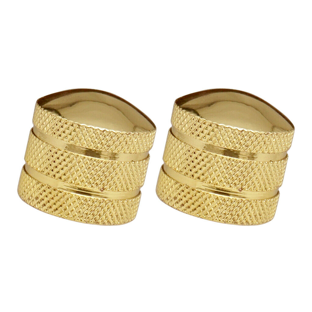 2x Metal Dome Volume Tone Control Knobs for