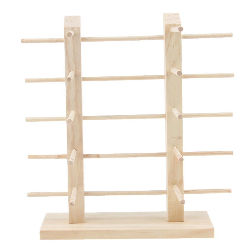 4 Pieces Wooden Eye Glasses Sunglasses Display Rack Stand Holder Organizer