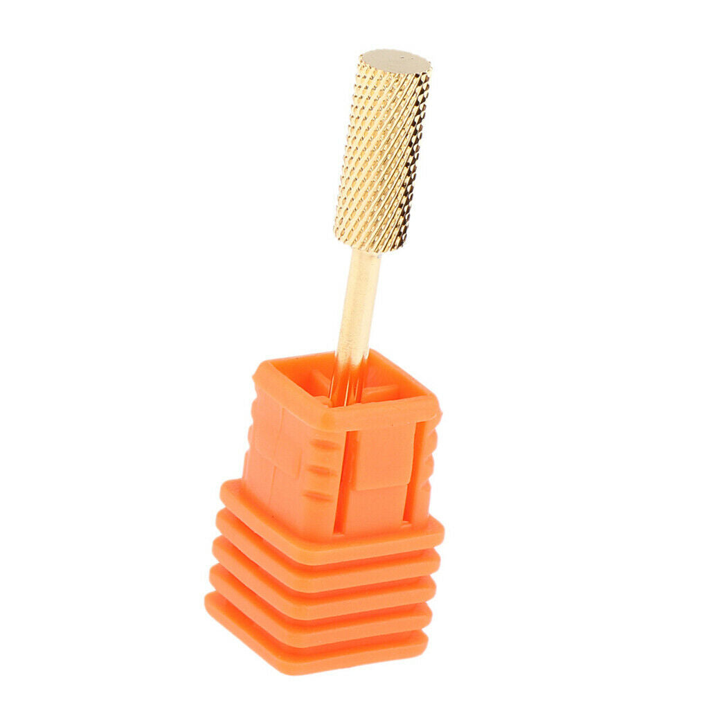 Coarse nail file Dirll bit remove acrylic gel nails manicure grinding head F