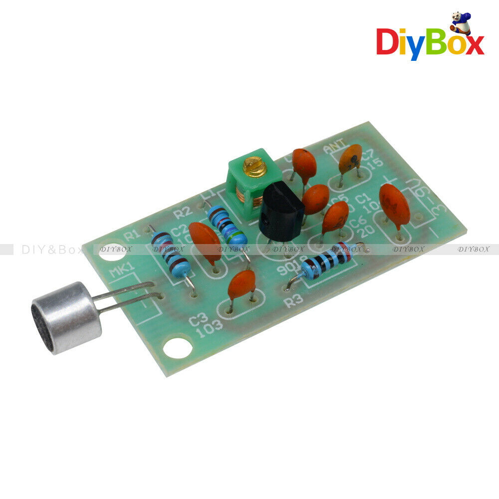 Mini Wireless Microphone Ham FM Wireless Radio Transmitter Module 3-5V 91-103MHz