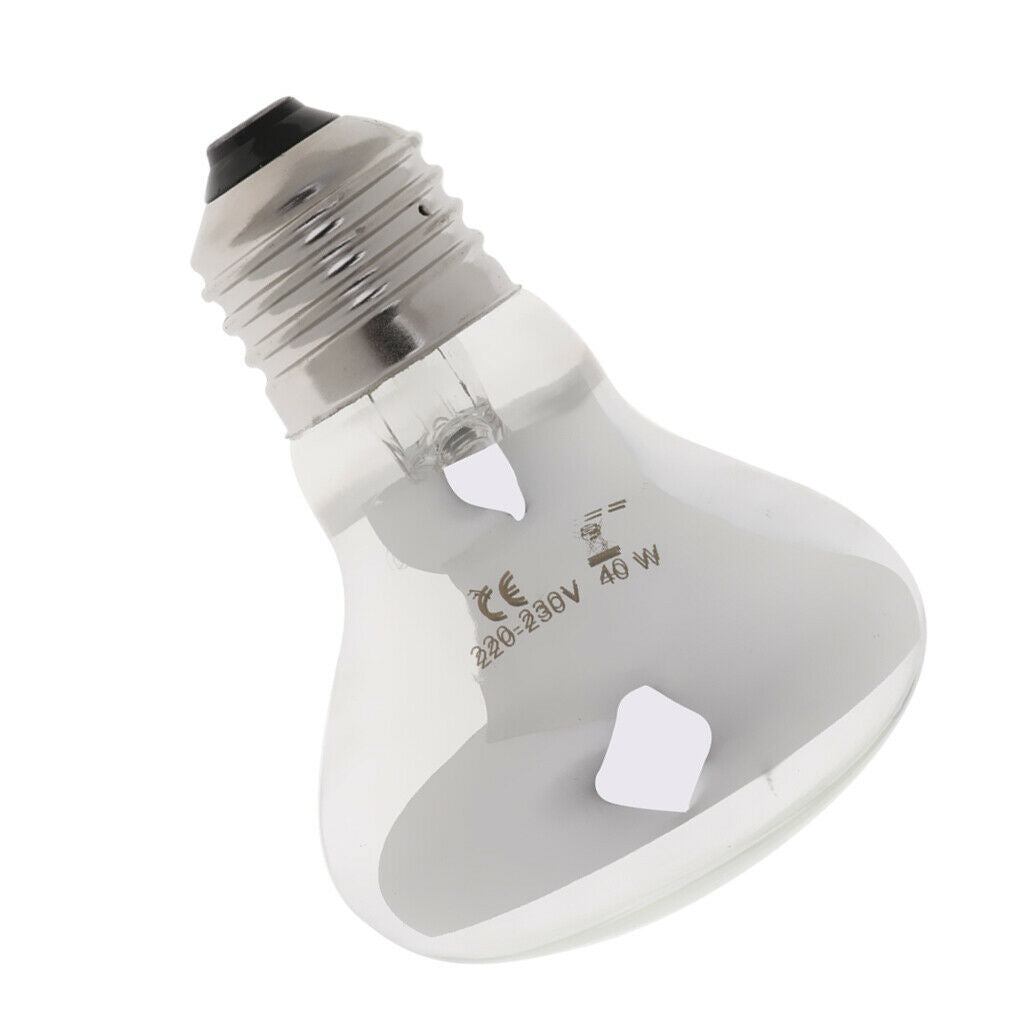 Set of 2, Reptile UVB UVA Basking Lamp Light Bulb Pet Vivarium Terrarium Habitat