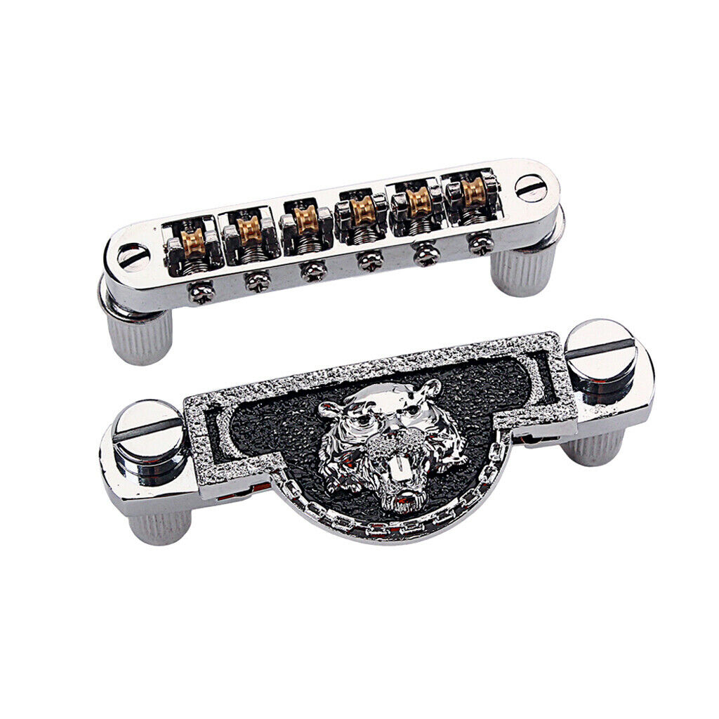 Electric Guitar Tailpiece Bridge Roller Saddle for LP Guitar Accessory