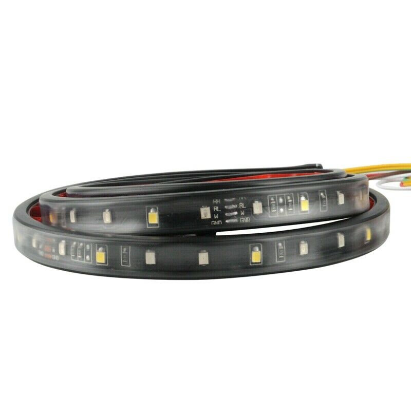 60 Inch Triple Row Truck Tailgate Led Strip Light Bar with Reverse Brake Turn I3