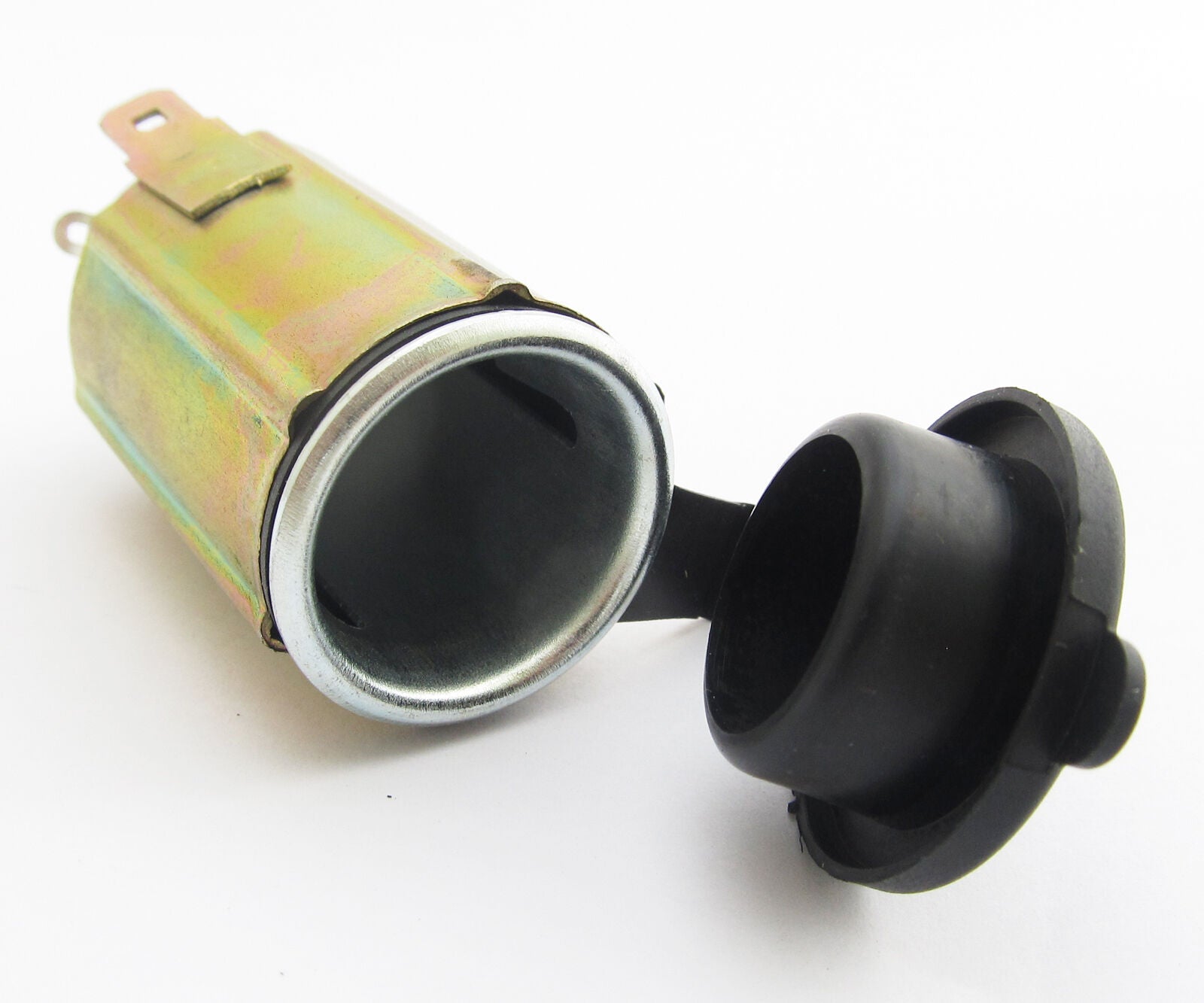 4pcs 12V Power Jack Cigarette Lighter Socket Outlet Marine Motorcycle Metal Base
