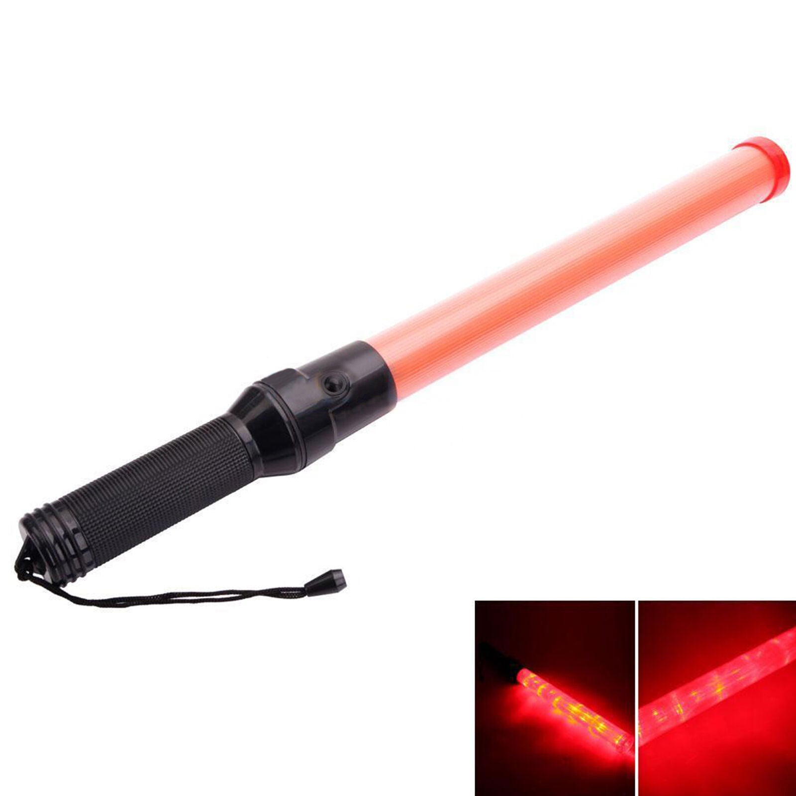 Traffic Safety Rescure Signal LED Road Control Warning Flashing Light Wand Baton
