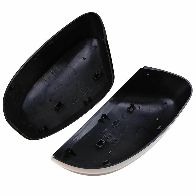 Pair LH&RH Rearview Mirror Cover For Ford Focus Hatchback 2010-2015 2011 2012