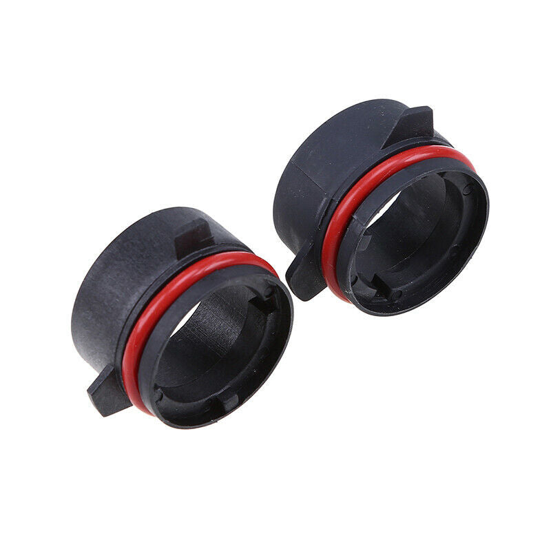 2x Install H7 HID Bulbs Adapters Holder Converters Universal Fit FordÂ BMW E39