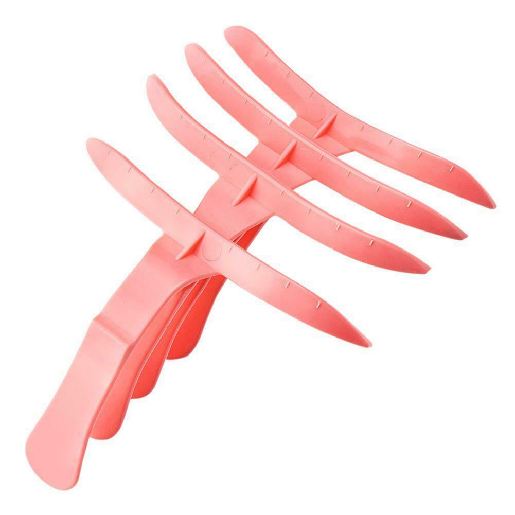 4pcs Plastic Eyebrow Makeup Microblading Measure Tattoo Ruler Micrometer  @