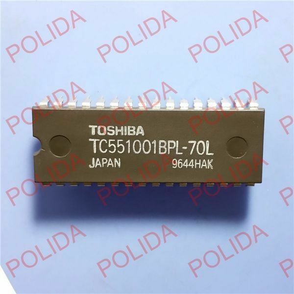 1PCS STATIC RAM IC TOSHIBA DIP-32 TC551001BPL-70L TC551001BPL
