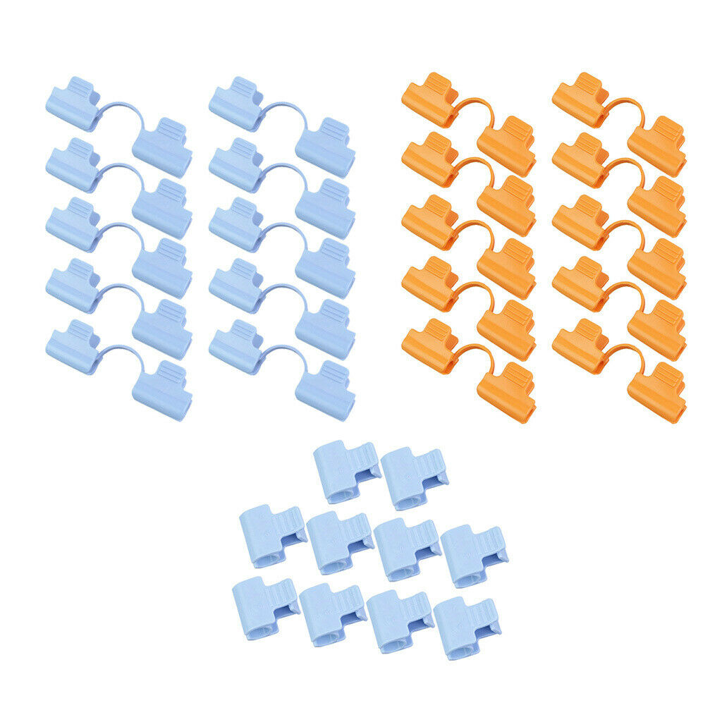 30Pcs Pipe Greenhouse Clamps Greenhouse Sunshade Net Fixing Clips Clamp