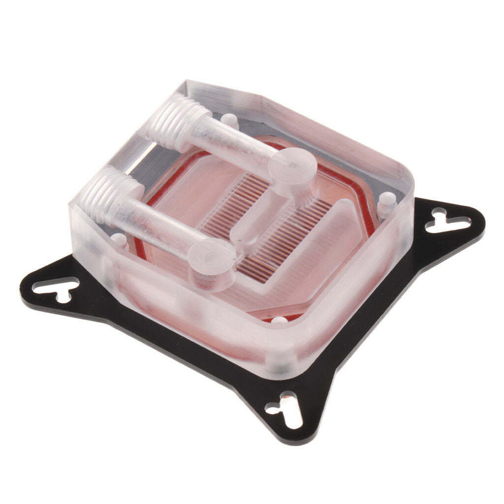 Acrylic Universal 52-63MM Pitch GPU Water Cooling Block   Cooler