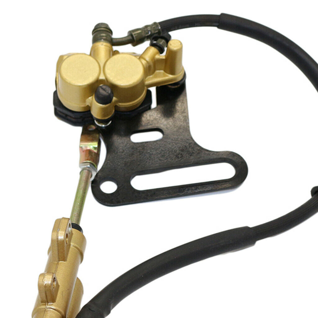 Hydraulic Rear Disc Brake Caliper System + Pads Assembly 110 125 140cc