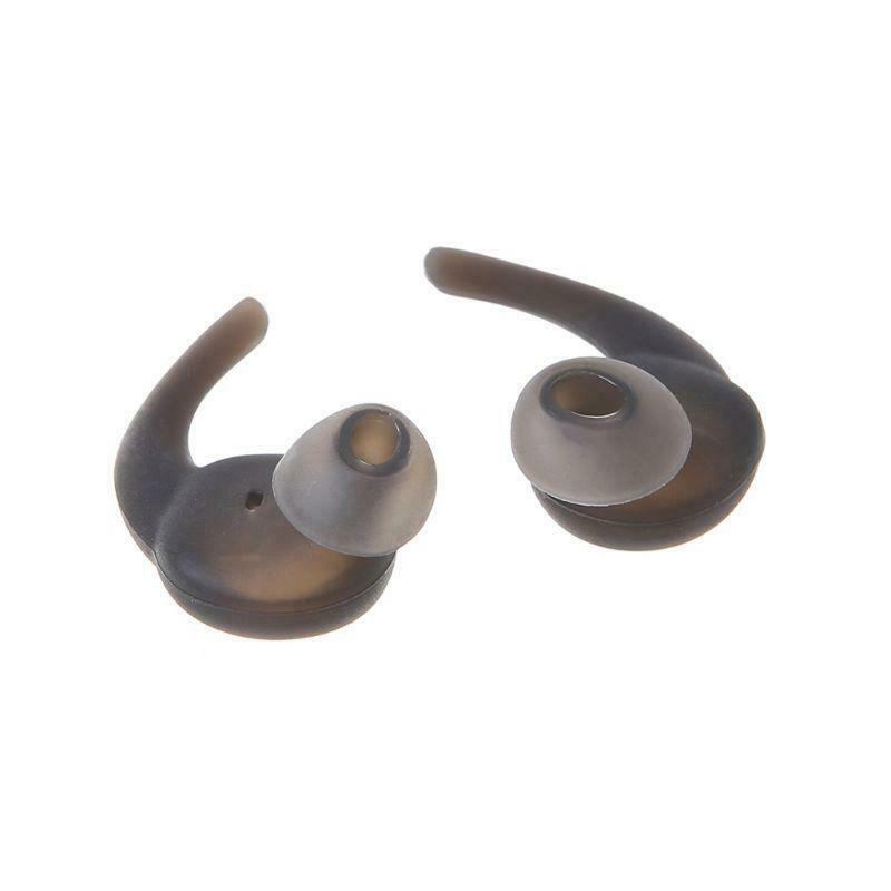 3Pairs S/M/L Silicone Earbuds Tips Ear Hook Earphone Case In Ear Soft Silicone
