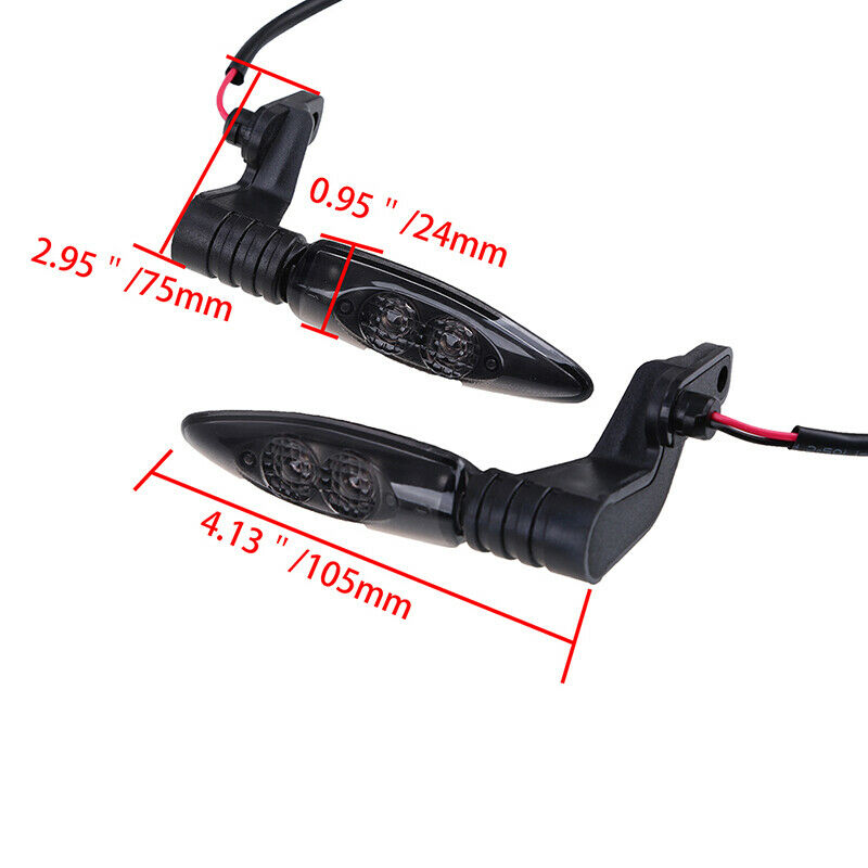 Front Rear LED Turn Signal Lights Indicator For BMW F650 F700GS F800 GS R1200 GS