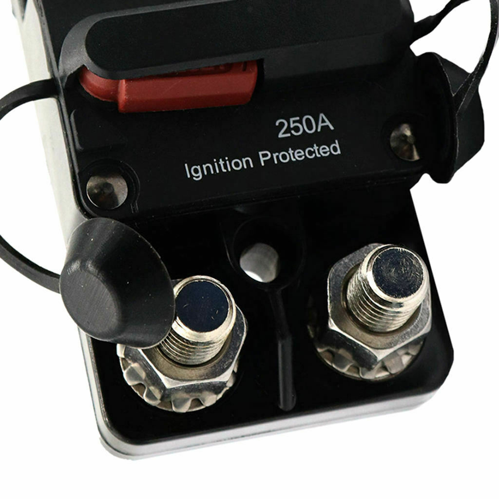 1 piece 250A manual reset circuit breaker for boat, marine,
