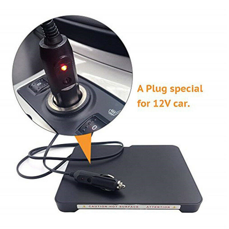 Lunch Box Stove 12V Car Hot Food Meal Warmer Heated Bag Electric Oven Camping