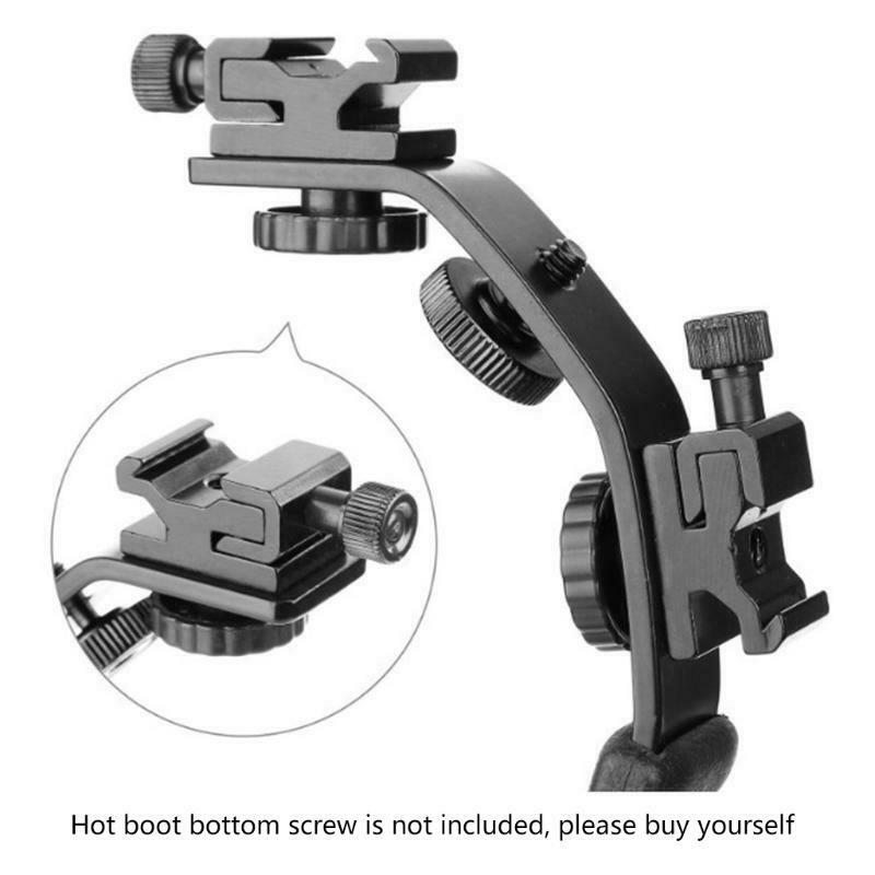 Multifuction Aluminum Alloy Flash Light Holder for Camera Accessories