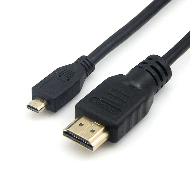 HDMI to MICRO HDMI male for SONY DSC-RX10M2 RX10M3 RX1RM2 DSC-W830 WX500/W GM