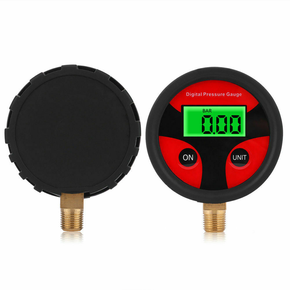 0-200PSI Digital Tire Air Pressure Gauge Dial Meter for Car Truck Motorbike Auto