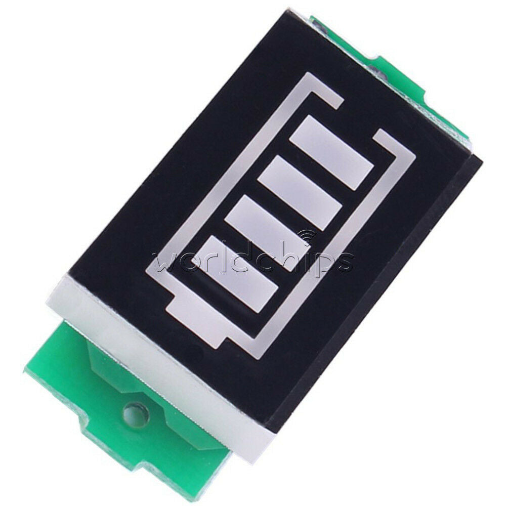 Blue LED 8.4V 2S Lithium Battery Capacity Indicator Module Display Power Tester