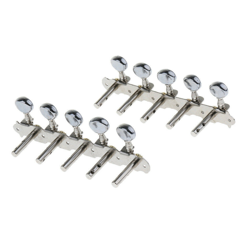 5R5L Guitar Tuning Pegs Tuners Machine Heads for 10 String Electric Guitar