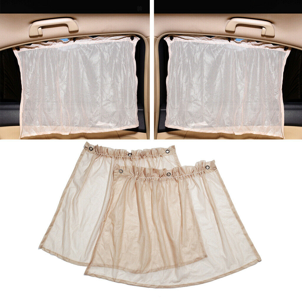 Car Trucks Window Sunshade Curtain Interior Sun Shade Drape Valance Gadget