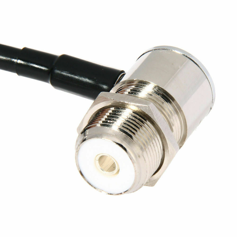 Antenna Connector Coaxial Extend Cord Cable 5M 16ft for Car Radio Walkie Talkie